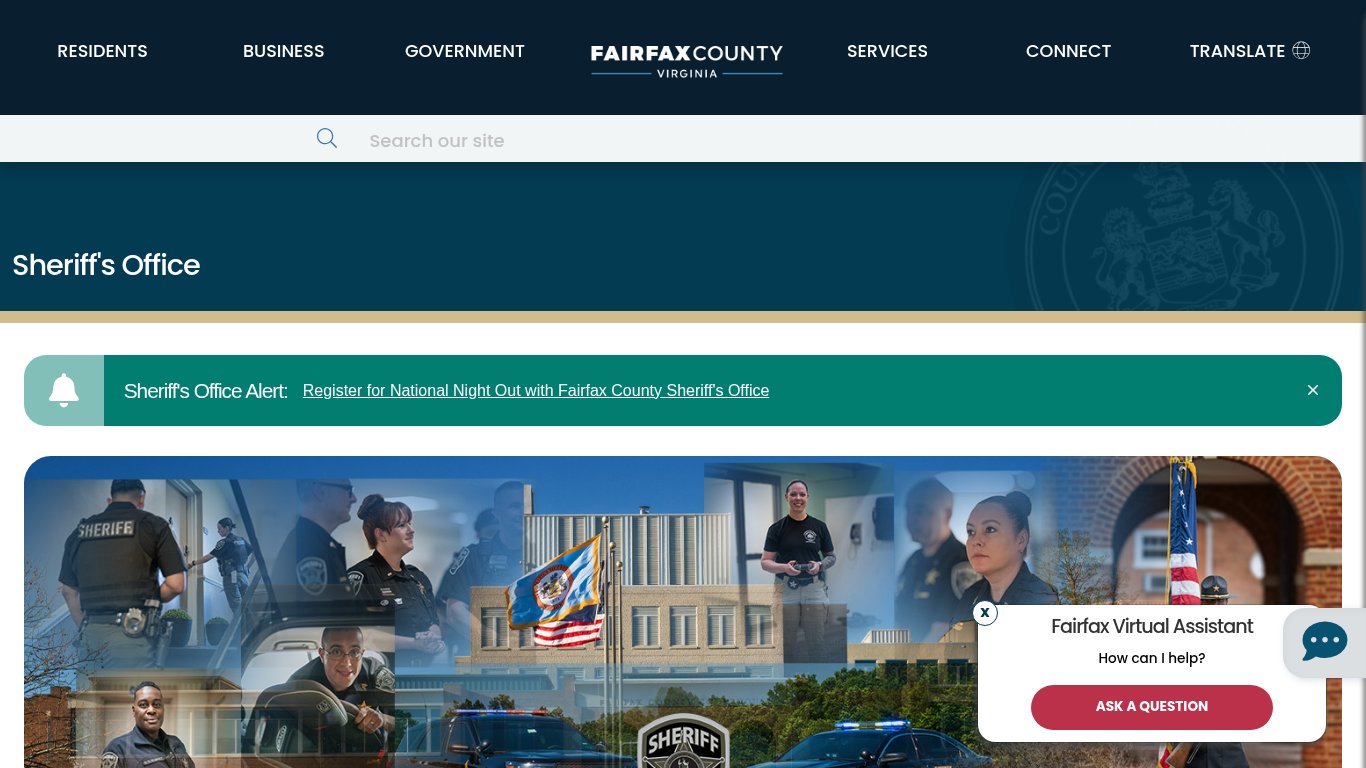 Fairfax County Inmate Search