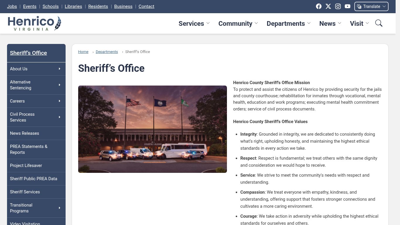 Henrico County Jail Inmate Search